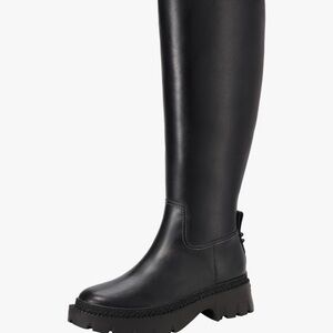 Women's Black Knee-High Boots
